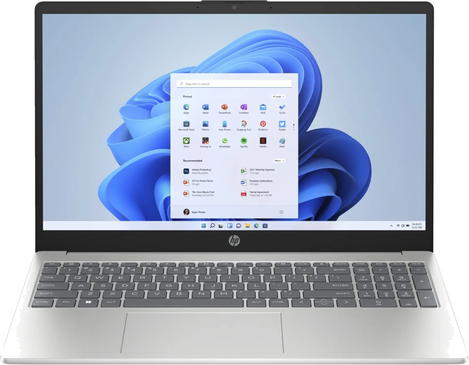 HP Laptop 15-fc0002no 15.6"